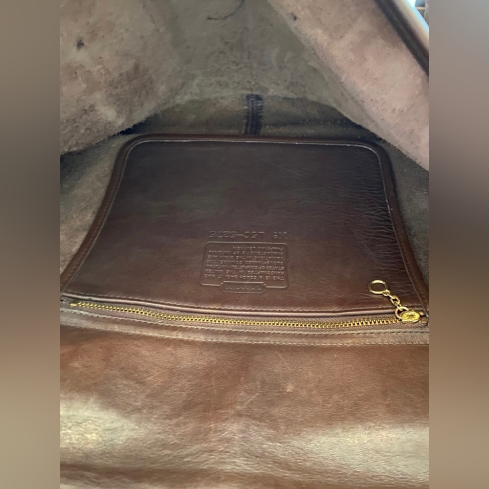 Vintage Coach Prescott Briefcase Messenger Computer Bag - Picture 6 of 12